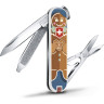 Нож-брелок Victorinox Classic Gingerbread Love, 0.6223.L1909