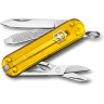Нож-брелок Victorinox Classic SD Colors 0.6223.T81G, жёлтый