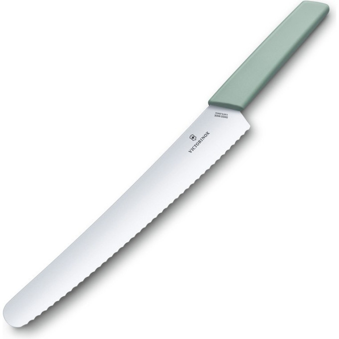 Нож для хлеба Victorinox Swiss Modern, 26 см, зелёный