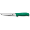 Обвалочный нож Victorinox Fibrox Boning 15 см, зелёный (5.6004.15)