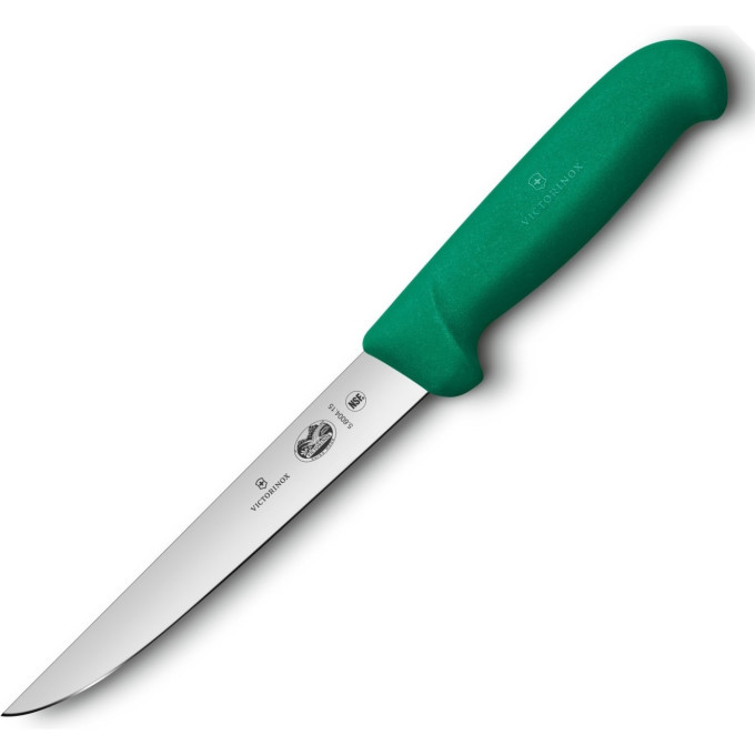 Обвалочный нож Victorinox Fibrox Boning 15 см, зелёный (5.6004.15)