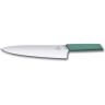 Разделочный нож Victorinox Swiss Modern, 25 см, зелёный