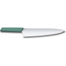 Разделочный нож Victorinox Swiss Modern, 25 см, зелёный