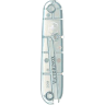 Передняя накладка 91 мм, серебристая полупрозрачная C.3607.T3.10