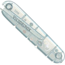 Передняя накладка 91 мм, серебристая полупрозрачная C.3607.T3.10