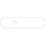 Передняя накладка Victorinox C.6207.3.10, 58 мм, белая