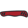 Передняя накладка C.8330.C7.10 для ножей Victorinox 111 мм, красно-чёрная