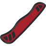 Передняя накладка C.8330.C7.10 для ножей Victorinox 111 мм, красно-чёрная