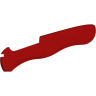Задняя накладка Victorinox 111 мм, нейлон, красная — C.8300.4.10