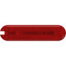 Задняя накладка Victorinox C.6200.T4 58 мм — красная полупрозрачная