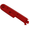 Задняя накладка VICTORINOX 91 мм C.3500.T4.10, полупрозрачная красная