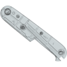 Задняя накладка VICTORINOX 91 мм C.3607.T4.10, полупрозрачная серебристая