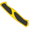 Задняя накладка Victorinox C.9538.C4, жёлто-чёрная