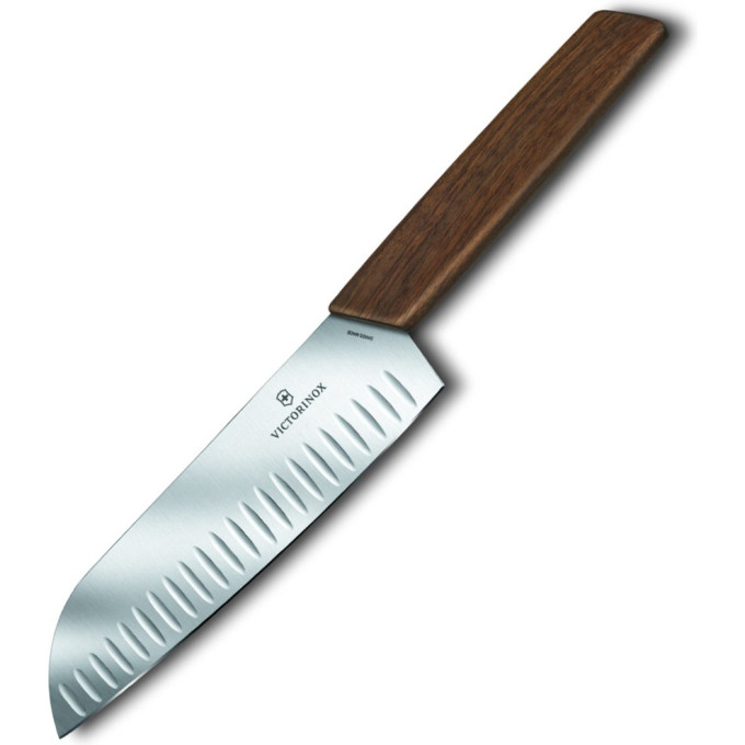 Сантокu Victorinox Swiss Modern 17 см, орех (6.9050.17KG)