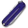 Нож-брелок Victorinox Classic SD 0.6223.T29G, фиолетовый