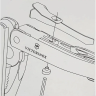 Зажим для переноски мультитулов VICTORINOX SWISS TOOL SPIRIT стальной чёрный