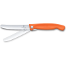 Складной нож для овощей Victorinox Swiss Classic, оранжевый