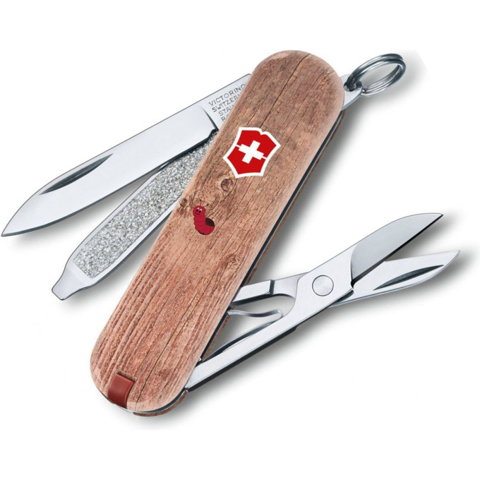 Нож-брелок Victorinox Classic Woodworm 0.6223.L1706
