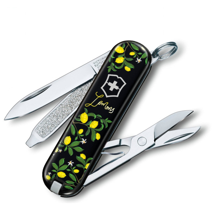 Нож-брелок Victorinox Classic When Life Gives You Lemons 0.6223.L1905