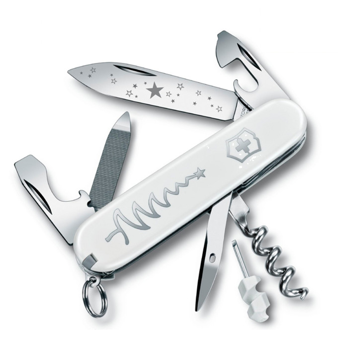 Перочинный нож Victorinox Sportsman White Christmas SE 2018 (0.3804.77)