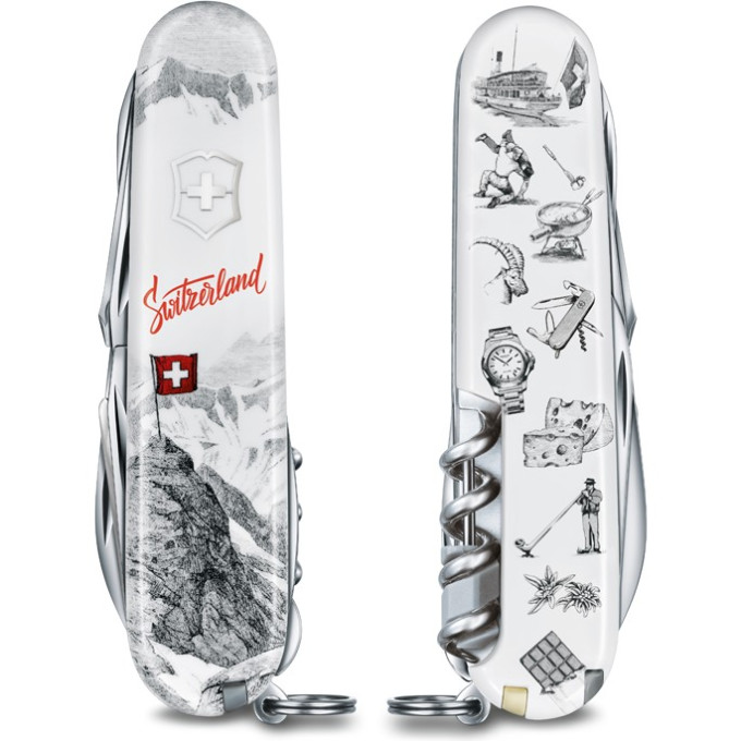 Нож Victorinox Explorer Swiss Spirit SE 2020, 1.6705.7L20