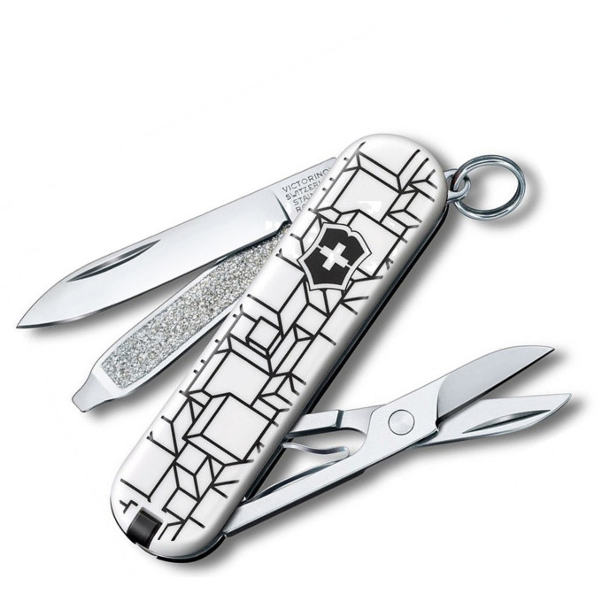 Нож-брелок Victorinox Classic Cubic Illusion 0.6223.L2105